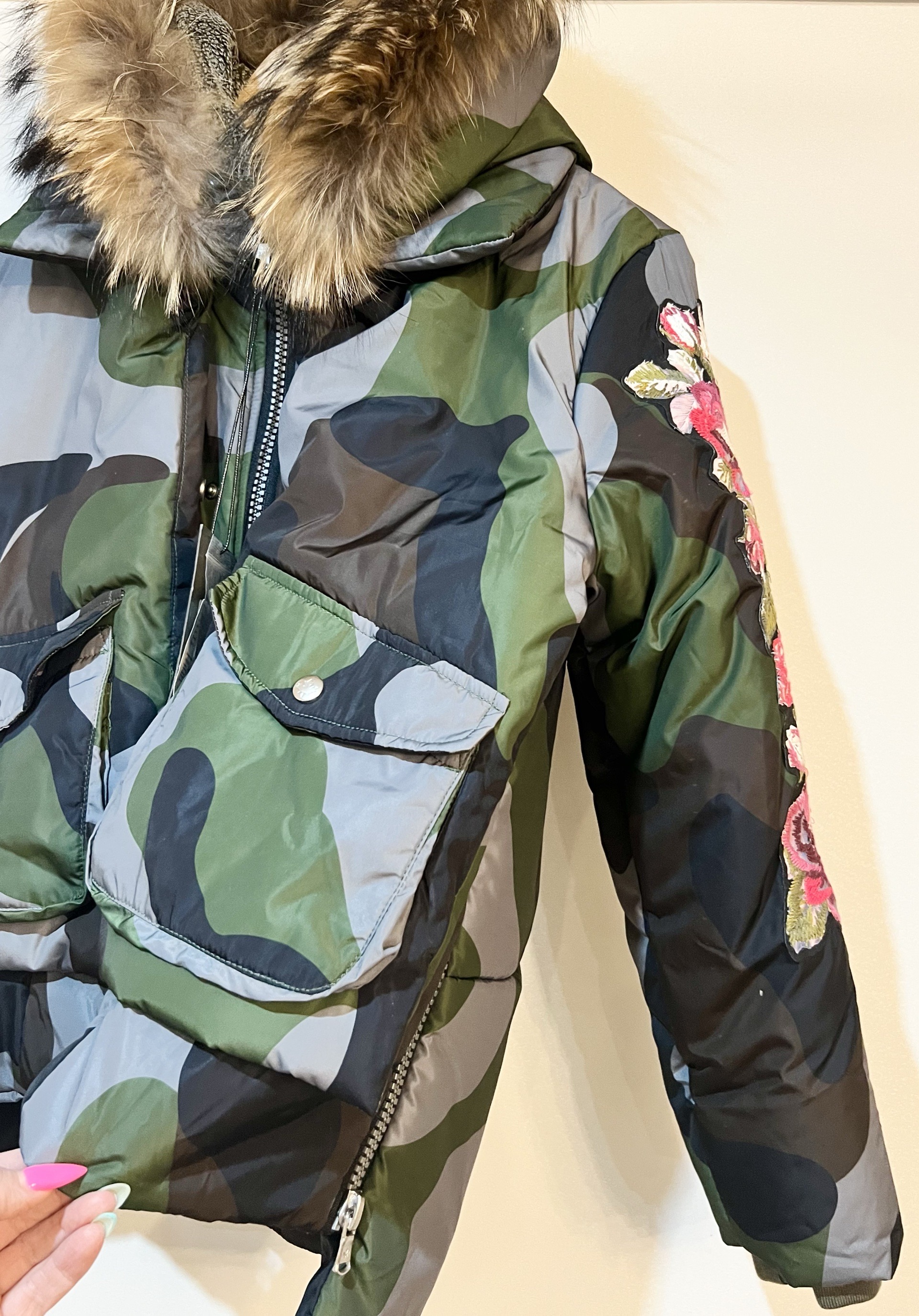 Новый зимний пуховик Canadian Classics оригинал (камуфляж), фото 5