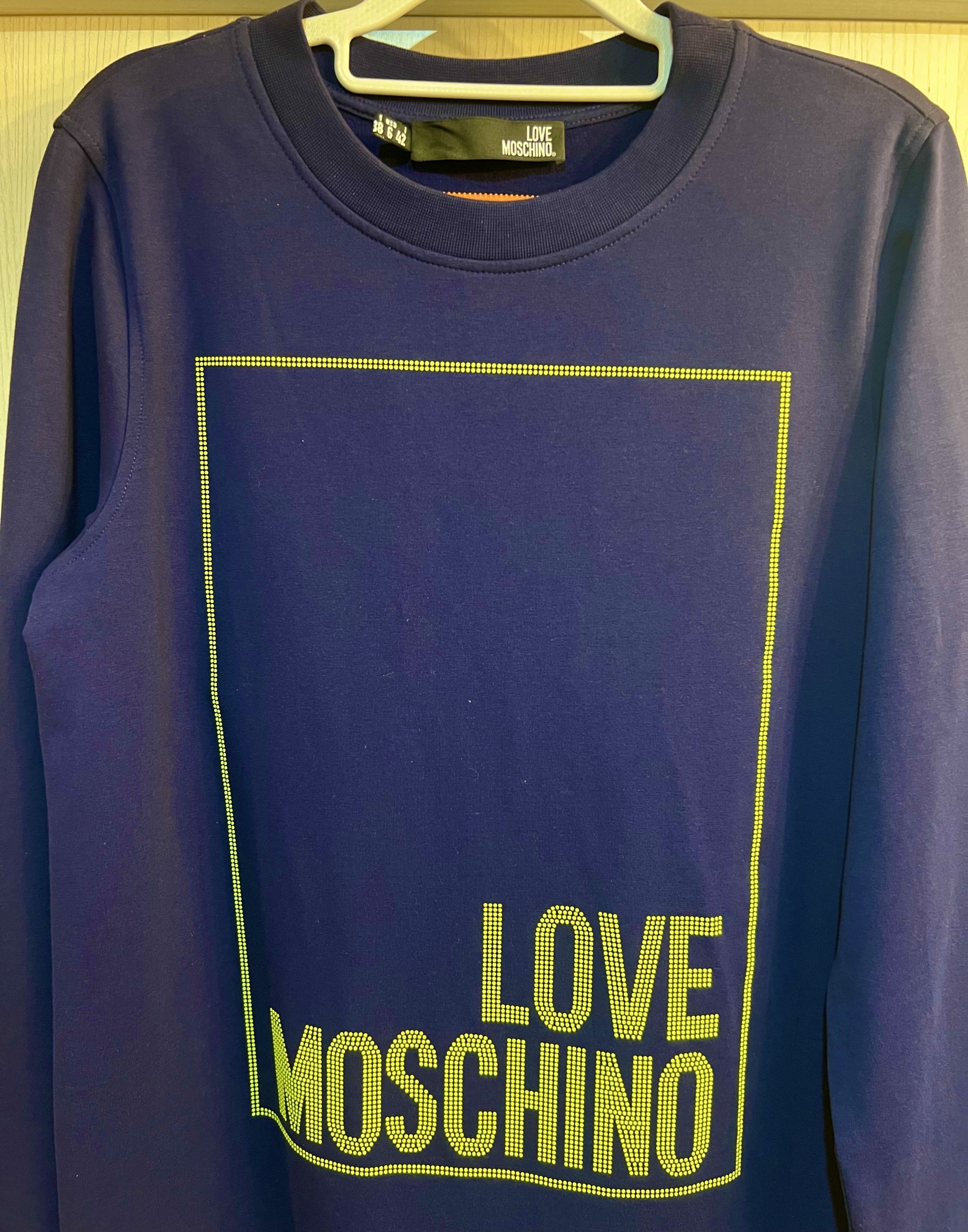Новое платье-свитшот Love Moschino (Оригинал), фото 4