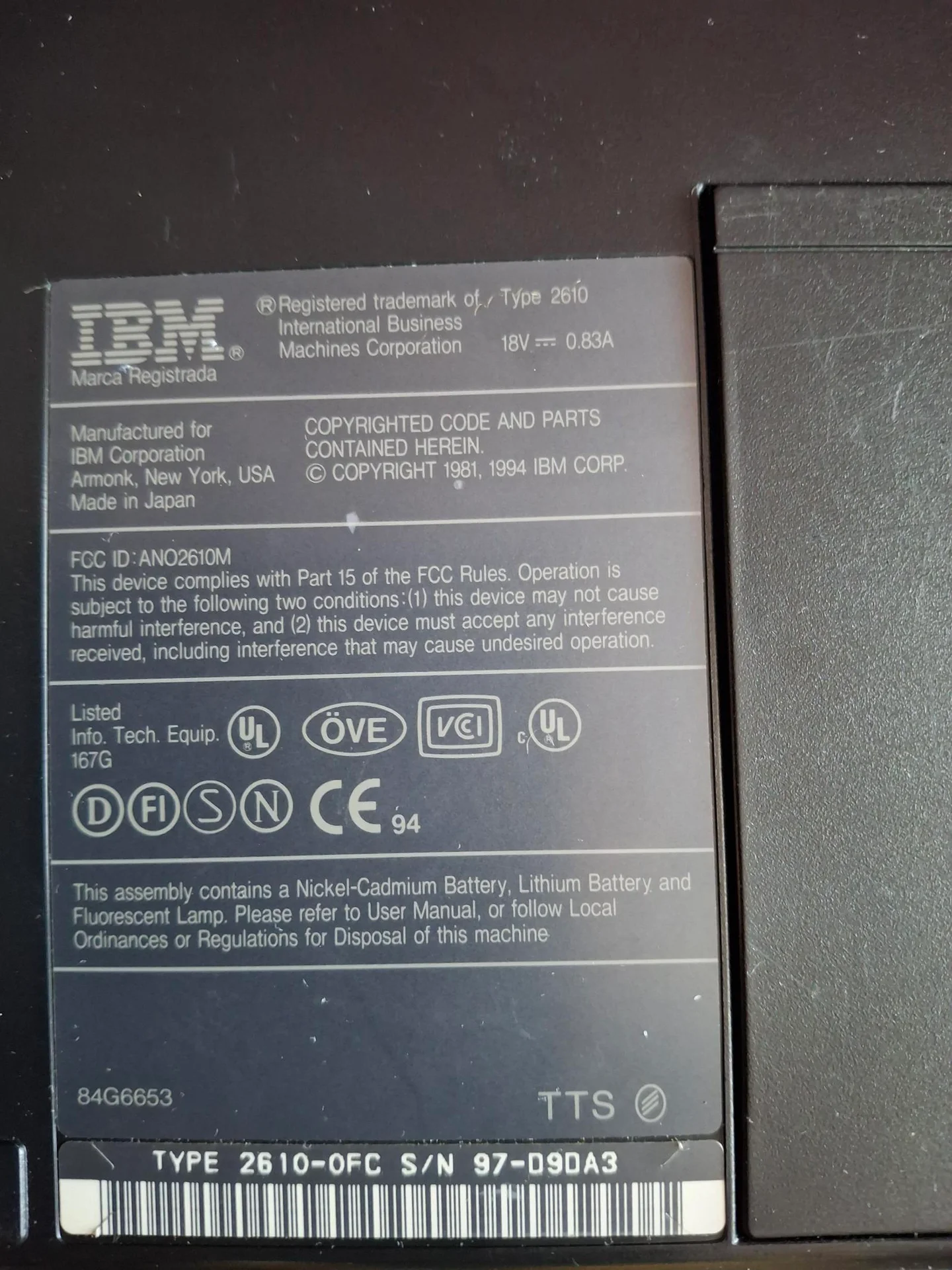 Ноутбук IBM ThinkPad серии 365X, фото 2